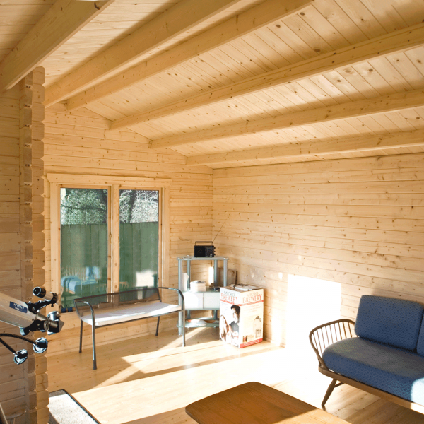 20x13 Shire New Forest Log Cabin - Image 3