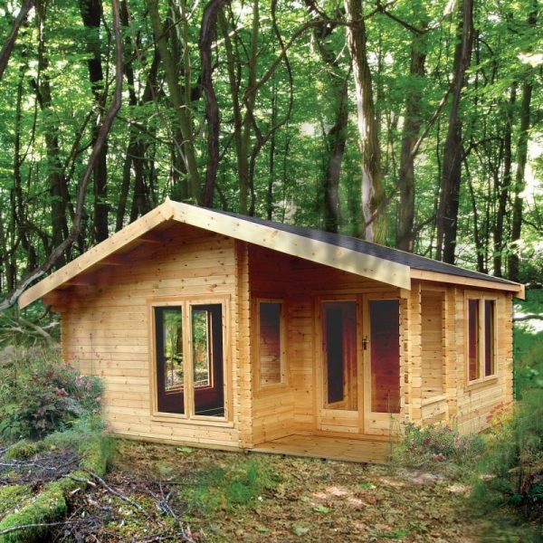 20x13 Shire New Forest Log Cabin