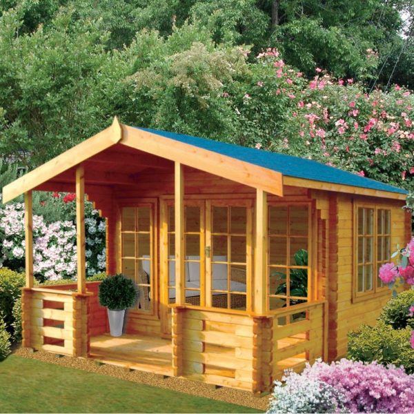 Shire Hatfield Log Cabin 34mm Walls - Image 7