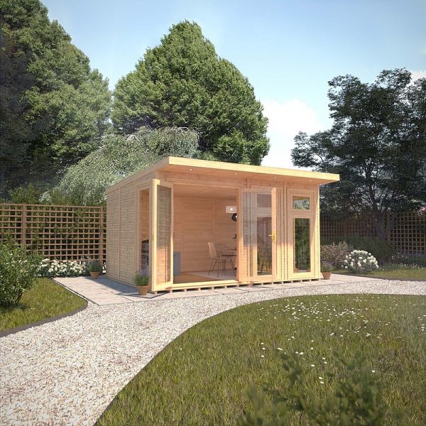 insulated garden room